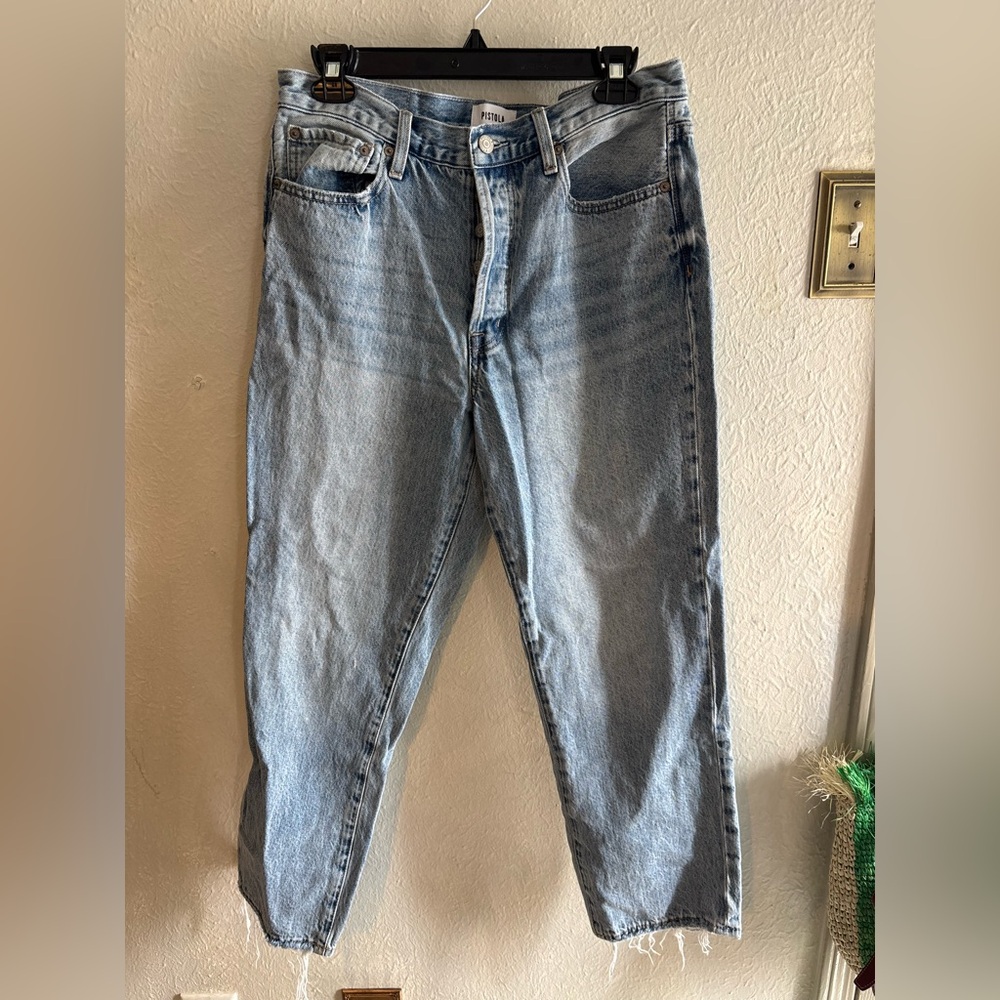 Pistola Light Blue Straight Jeans‎